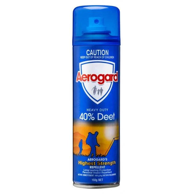 Aerogard Heavy Duty 40% Deet 150g - OhYouLuckyDuck.com.au