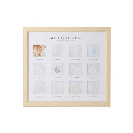 Splosh Animal Baby My First Year Photo Frame Nursery Keepsake Gift