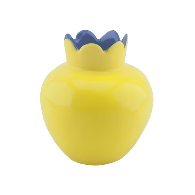 Urban Products Memphis Home Garden Decor Decorative Flower Vase Yellow 13CM