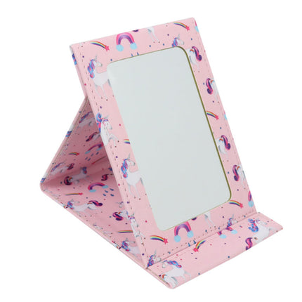 Wicked Sista Unicorn Rainbows Large Travel Mirror