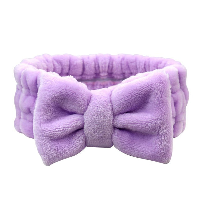 Wicked Sista Plush Headband Lavender