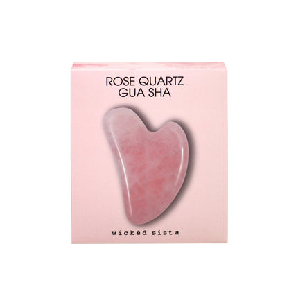 Wixked Sista Rose Quartz Gua Sha
