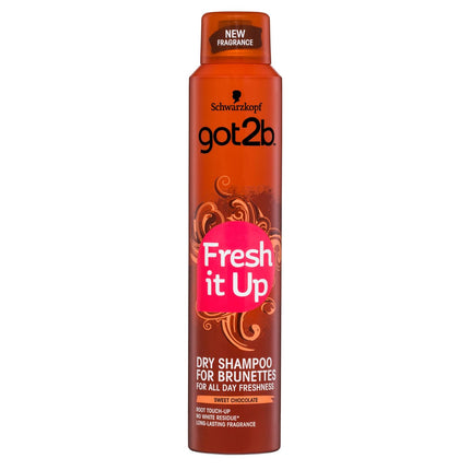 Schwarzkopf got2b Fresh It Up Brown Dry Shampoo 200ML