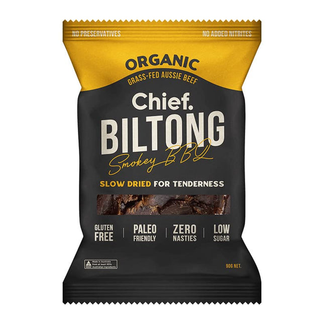 Chief Smokey BBQ Biltong 90G