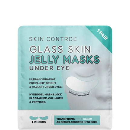 Skin Control Glass Skin Under Eye Jelly Mask for Hydration and Brightening 3 Pairs
