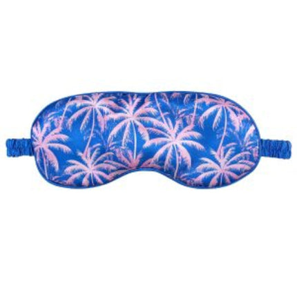 Wicked Sista Bahama Palms Satin Eye Mask