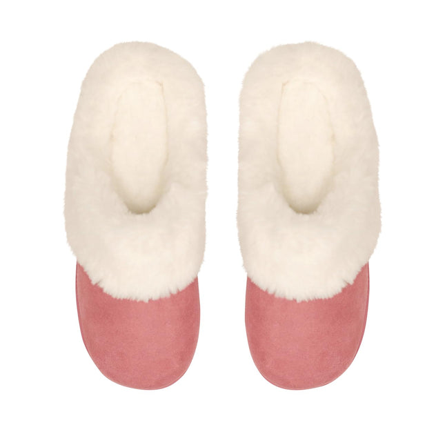 Snuggups Women's Slide Pink Suede Eu39-40