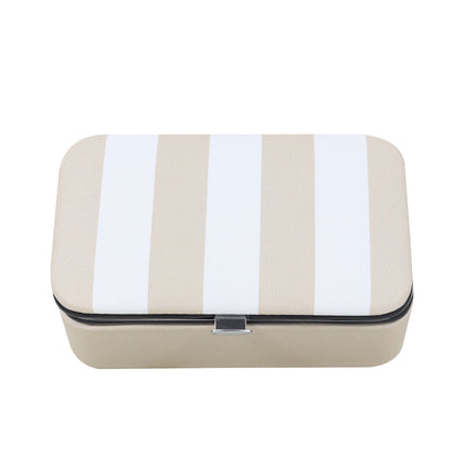 Wicked Sista Deluxe Jewellery Case with Bold Stripe Design 25CM x 18CM x 15CM
