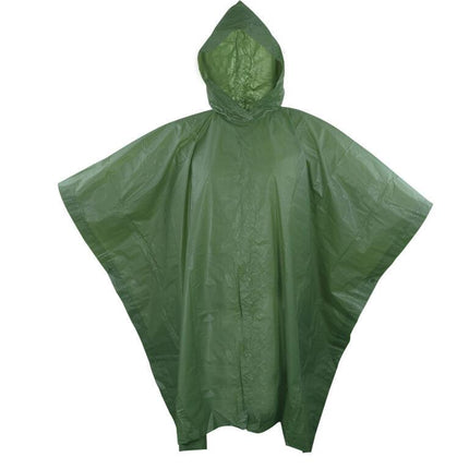 Wicked Sista Rain Poncho Khaki