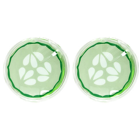 Wicked Sista Cooling Gel Eye Pads with Cucumber for Puffy Eyes and Dark Circles