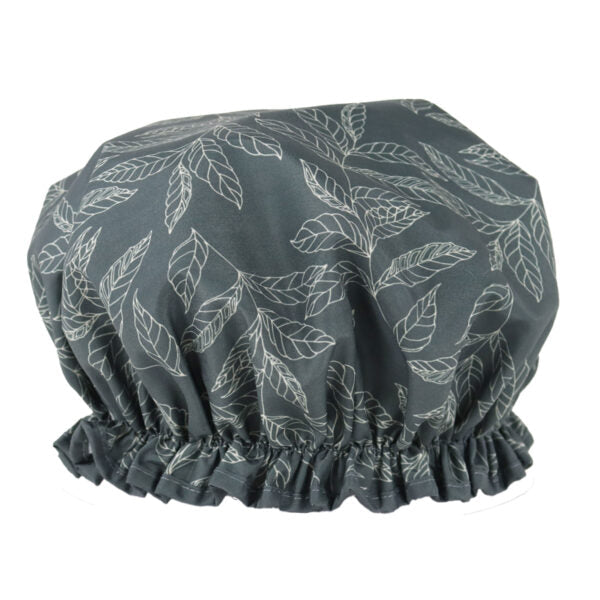 Wicked Sista Shower Cap In Gift Cylinder Leaf Lines