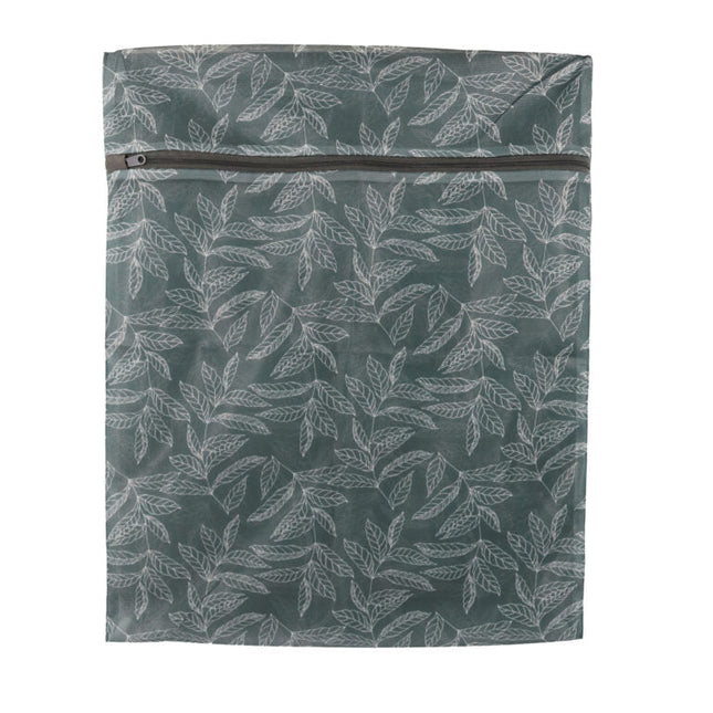 Wicked Sista Leaf Lines Laundry Wash Bag