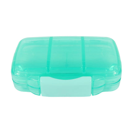 Wicked Sista  7 Day Compartment Pill Case Sage Green