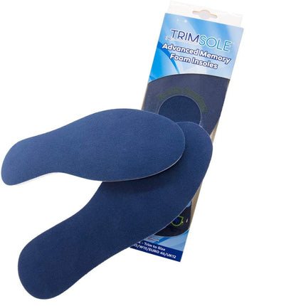 Trimsole Unisex Memory Foam Insoles for Custom Comfort and Support 1 Pair
