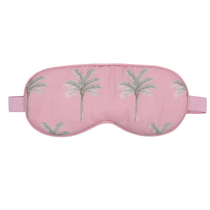 Wicked Sista Eye Mask for Sleeping Island Palm Print