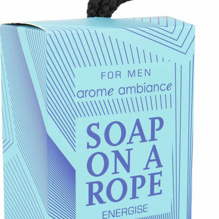 Arome Ambiance Mens Soap On A Rope 180G Energise