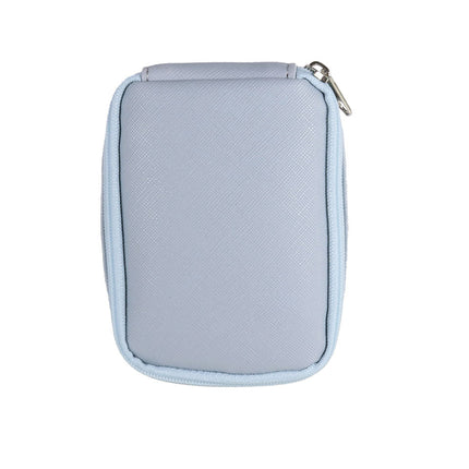 Wicked Sista Premium Portable Pill Case for Travel and Daily Use Slate Blue