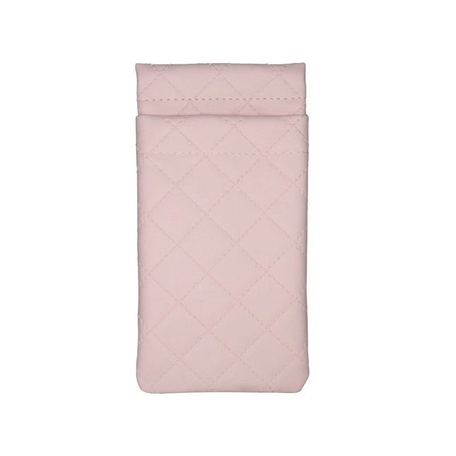 Wicked Sista Quilted Double Eyewear Case Blush
