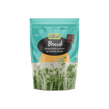 Untamed Health Organic Sprouting Seeds Broccoli 100g