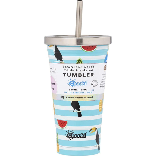 Cheeki Insulated Tumbler  Toucan 500ML