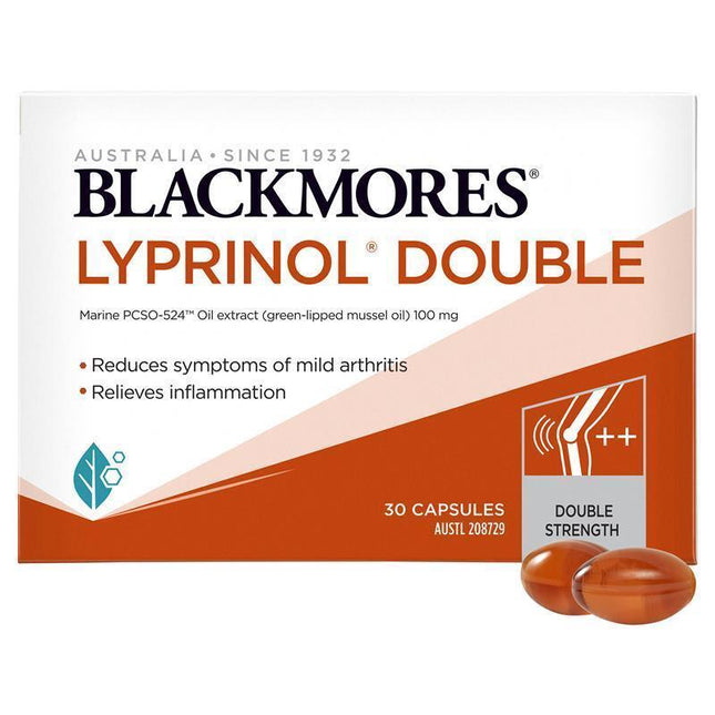 Blackmores Lyprinol Double 30 Capsules - OhYouLuckyDuck.com.au