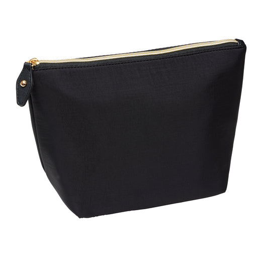 Priceline Large Crinkle Pouch In Black 28CM