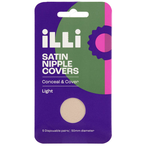 iLLi Satin Nipple Covers Light