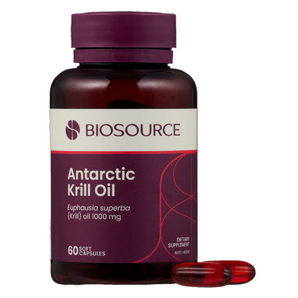 Biosource Antarctic Krill Oil 60 Capsules