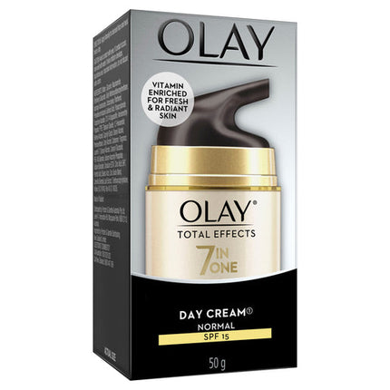 Olay Total Effects 7 in One Day Cream Normal SPF 15 Moisturiser 50g