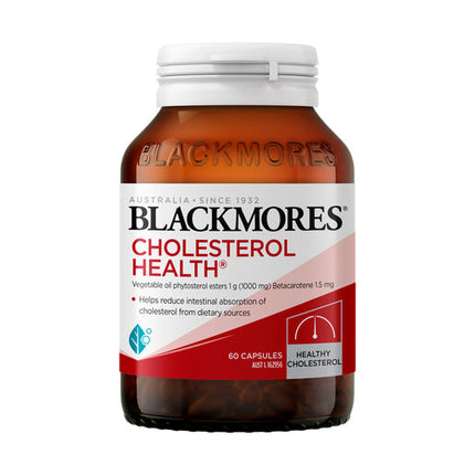 Blackmores Cholesterol Health for Maintaining Healthy Cholesterol Levels 60 Capsules