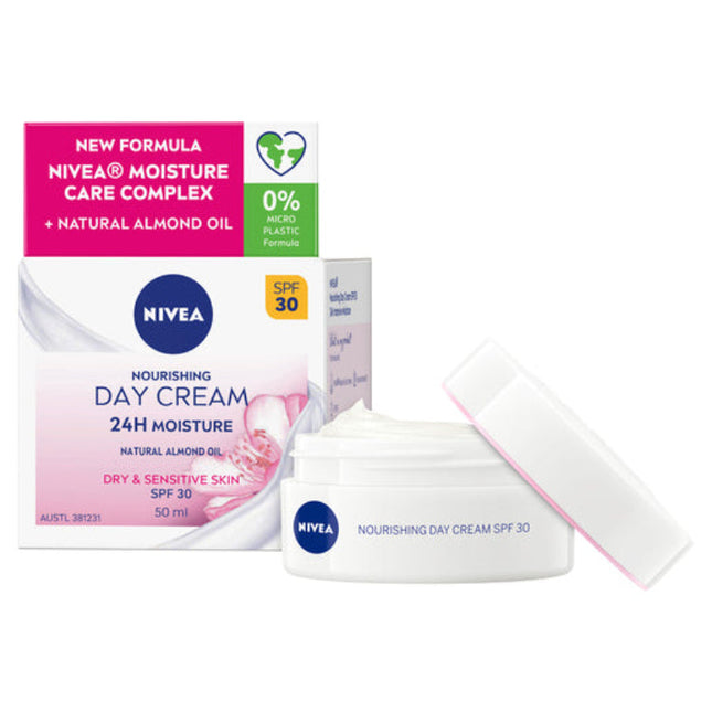Nivea Nourishing Day Cream SPF30 50ML