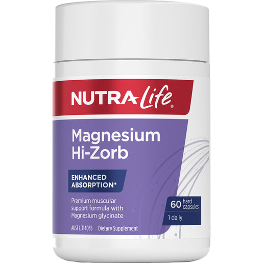 NutraLife Magnesium Hi Zorb 60 Capsules