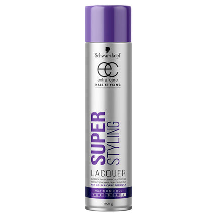 Schwarzkopf Extra Care Super Styling Lacquer Maximum Hold 250g
