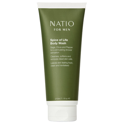 Natio Mens Spice Of Life Body Wash 210mL