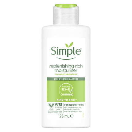 Simple Replenishing Rich Moisturiser 125mL