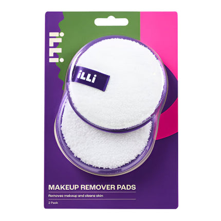 iLLi Makeup Remover Pads 2 Pack