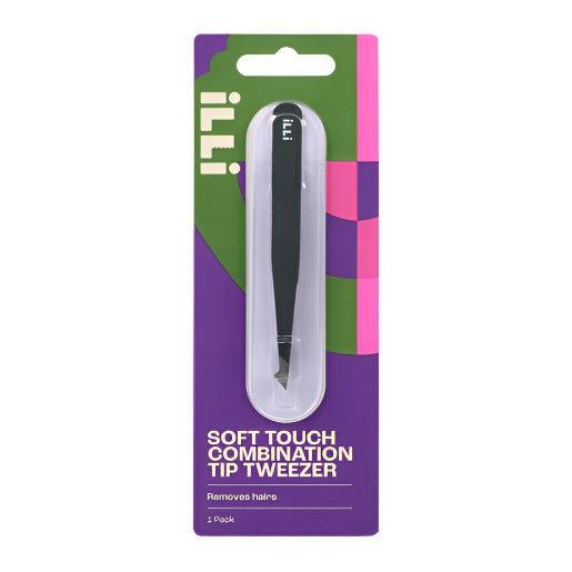 iLLi Soft Touch Combo Tweezer