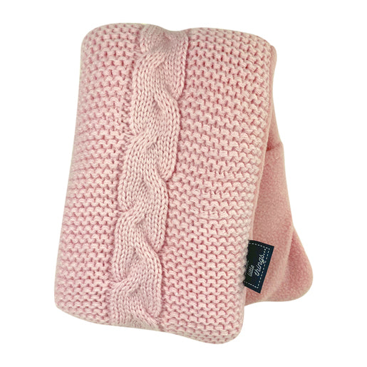 Sweet Little Things Cable Knit Heat Pack Pink or Navy