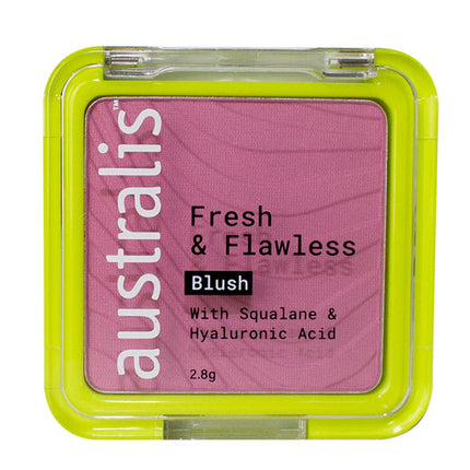 Australis Fresh And Flawless Pressed Powder Blush In Delulu