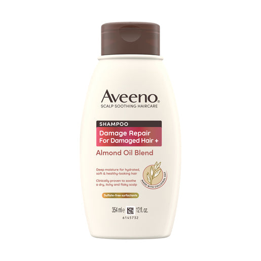 Aveeno Damage Repair Almond Oil Blend Shampoo 354ml