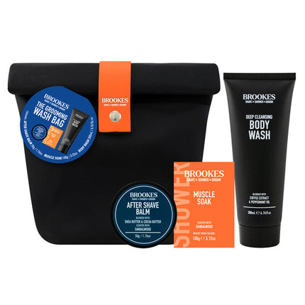 Brookes The Grooming Wash Bag Set