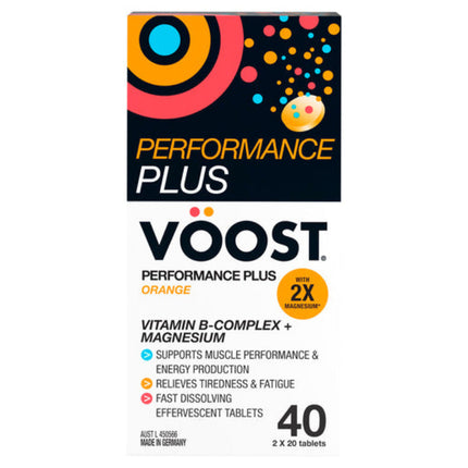 VÖOST Performance Plus Orange Flavour 40 Tablets
