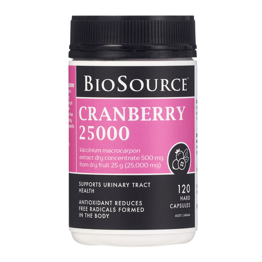 BioSource Cranberry 25000 120 Capsules