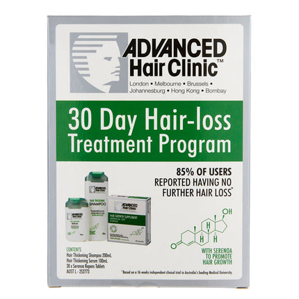 Advanced Hair Solutions 30 Day Hair-Loss Treatment Program 1 Kit