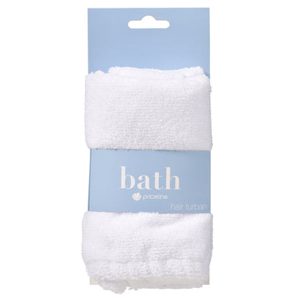 Priceline Hair Turban Super Absorbent Microfibre Towel for Fast Drying