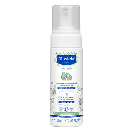 Mustela Newborn Foam Shampoo 150ML - OhYouLuckyDuck.com.au