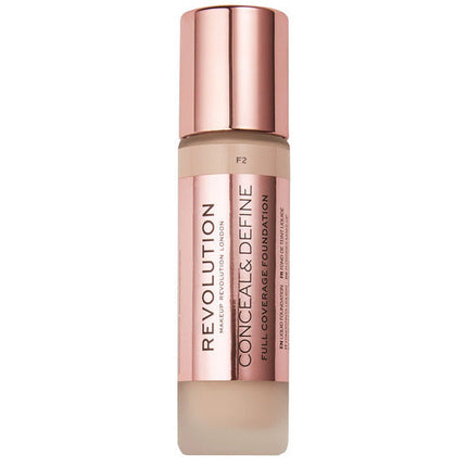 Revolution Conceal & Define Foundation F2 23ml