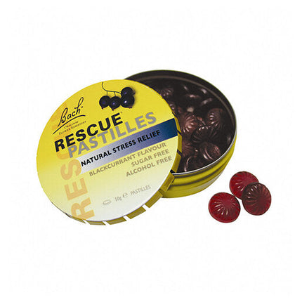 Rescue Pastilles Blackcurrant Flavour 50G