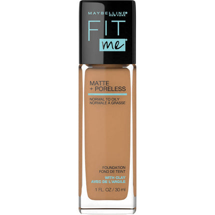 Maybelline Fit Me Foundation Matte & Pore 332 Golden Caramel - OhYouLuckyDuck.com.au
