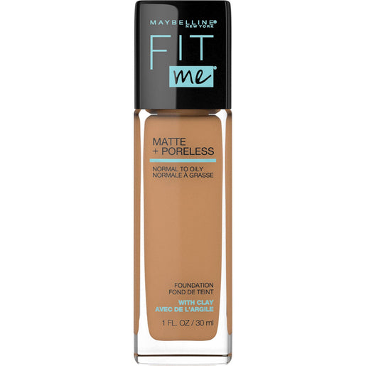 Maybelline Fit Me Foundation Matte & Pore 332 Golden Caramel - OhYouLuckyDuck.com.au